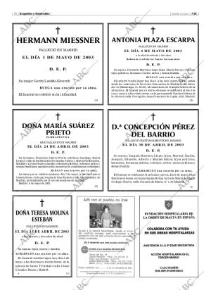 ABC MADRID 06-05-2003 página 76