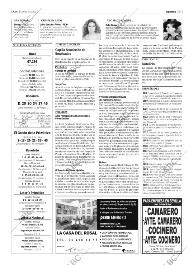 ABC SEVILLA 06-05-2003 página 37
