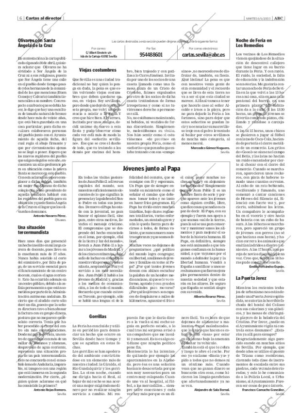 ABC SEVILLA 06-05-2003 página 6