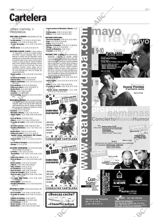 ABC CORDOBA 09-05-2003 página 67