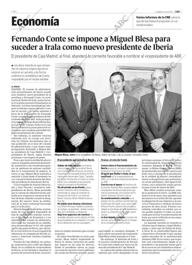 ABC CORDOBA 10-05-2003 página 74