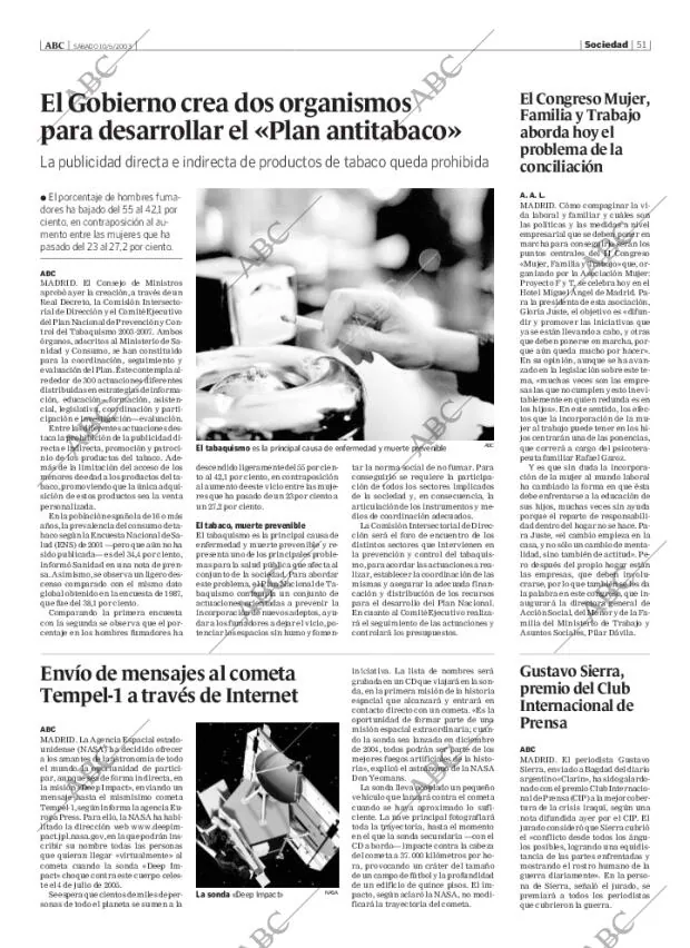 ABC MADRID 10-05-2003 página 51