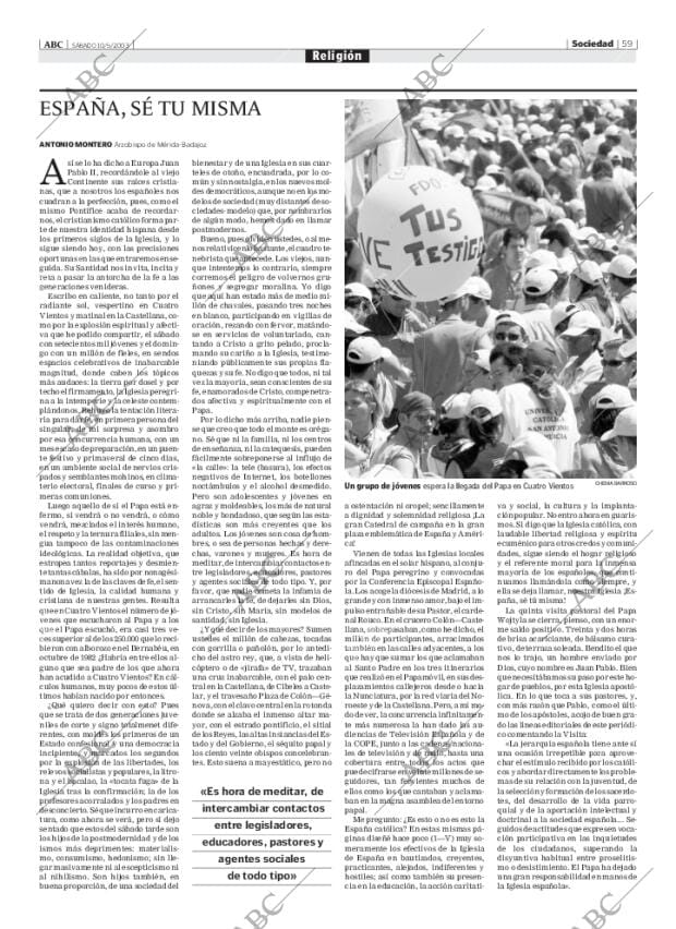 ABC MADRID 10-05-2003 página 59