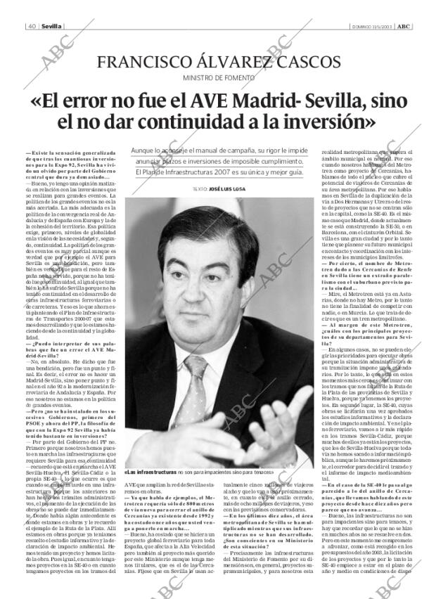 ABC SEVILLA 11-05-2003 página 40