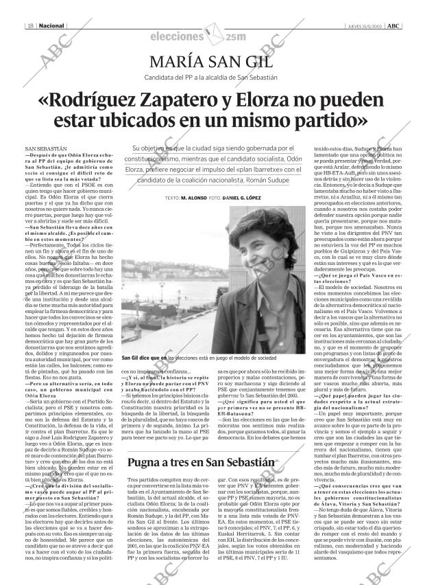 ABC CORDOBA 15-05-2003 página 18