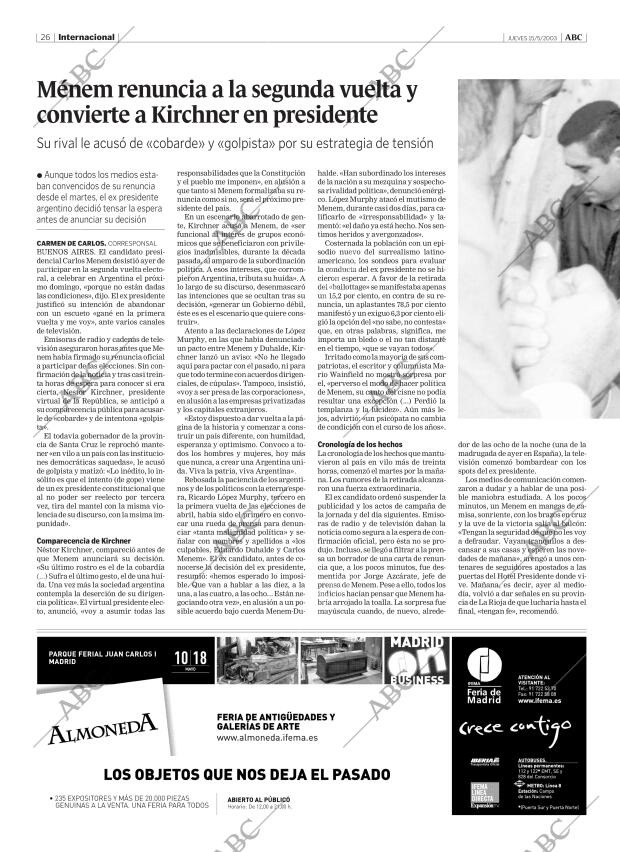 ABC CORDOBA 15-05-2003 página 26