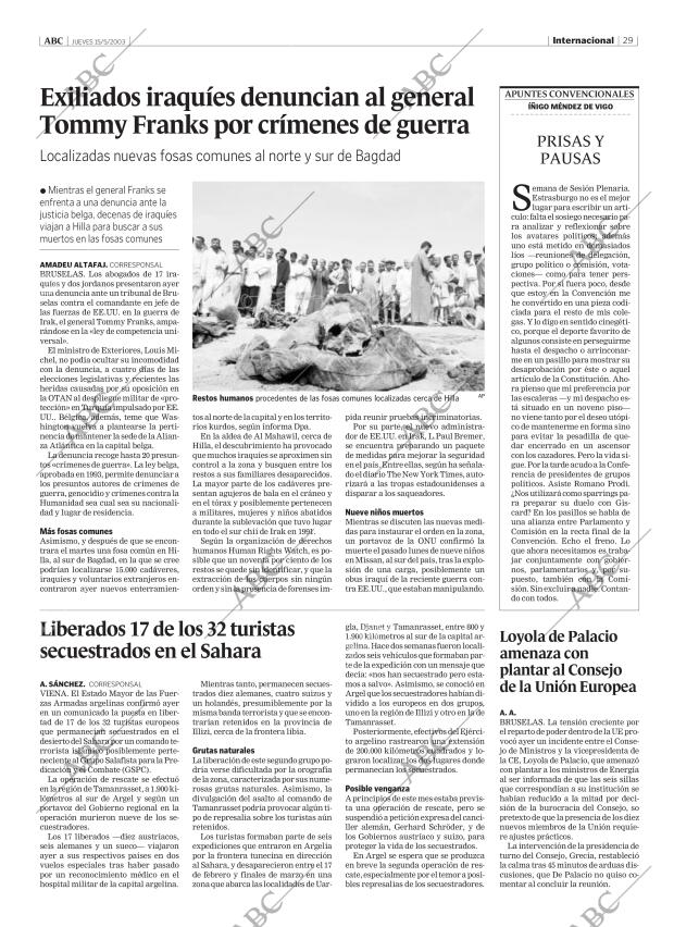 ABC CORDOBA 15-05-2003 página 29