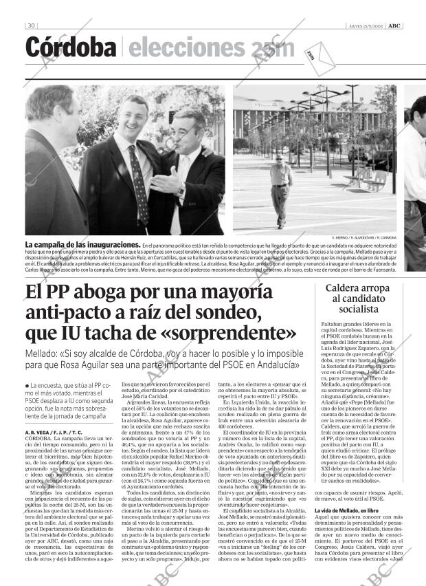 ABC CORDOBA 15-05-2003 página 30