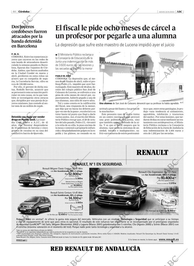 ABC CORDOBA 15-05-2003 página 44