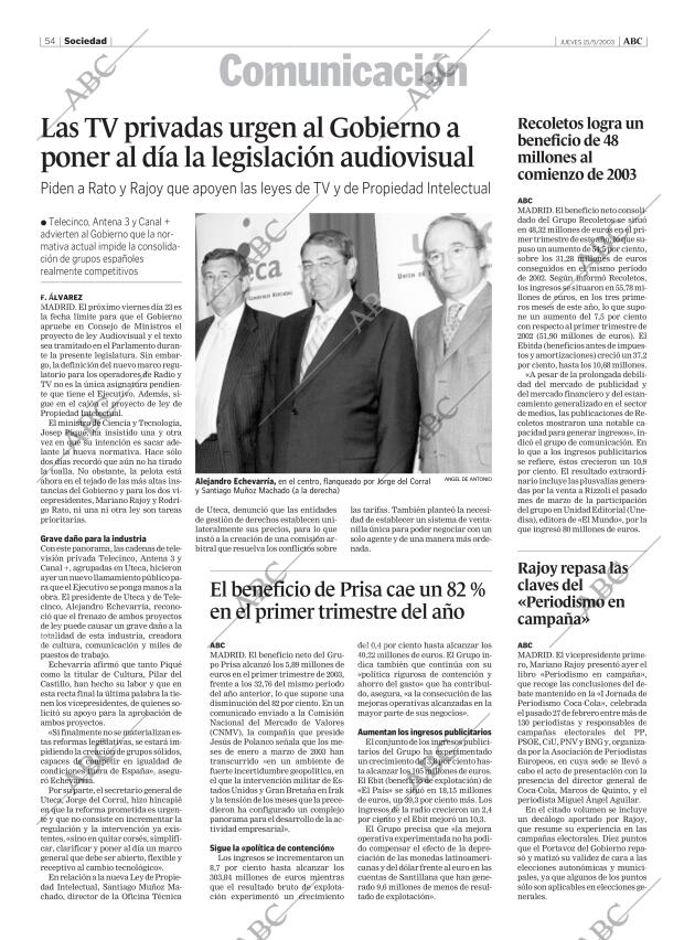 ABC CORDOBA 15-05-2003 página 54