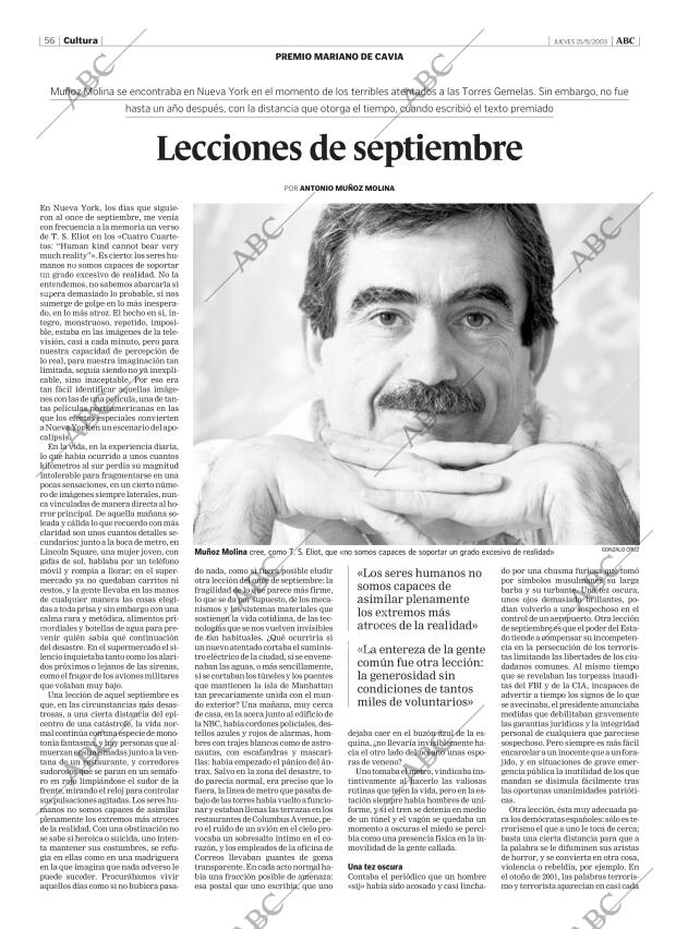 ABC CORDOBA 15-05-2003 página 56