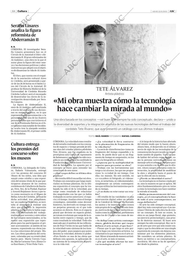 ABC CORDOBA 15-05-2003 página 64
