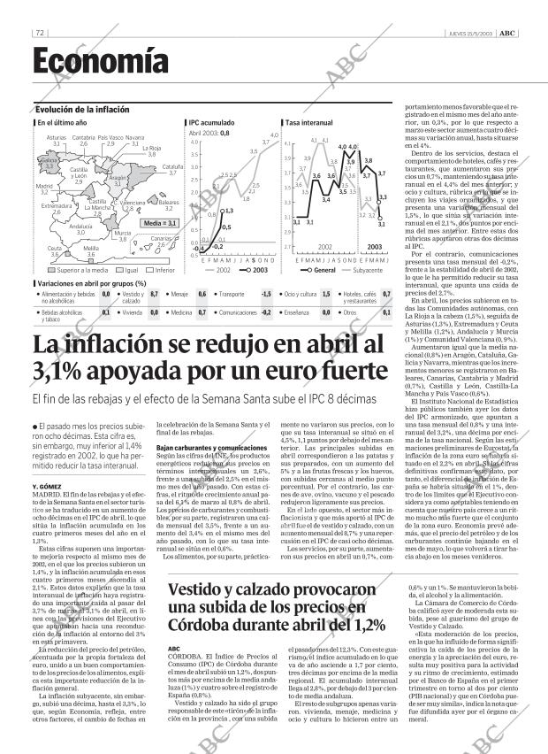 ABC CORDOBA 15-05-2003 página 72