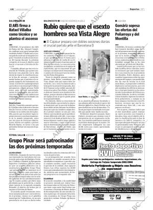 ABC CORDOBA 15-05-2003 página 87