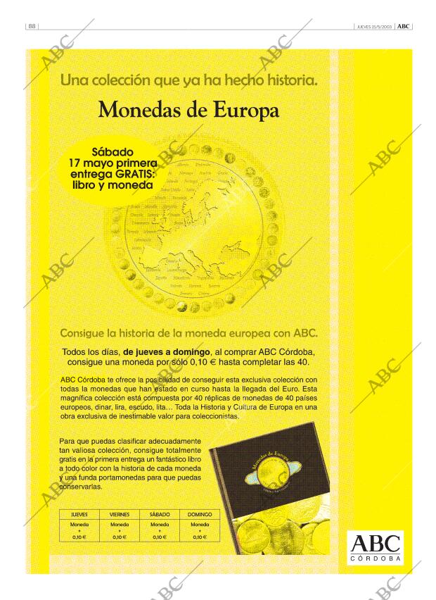 ABC CORDOBA 15-05-2003 página 88