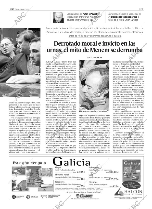 ABC CORDOBA 16-05-2003 página 25
