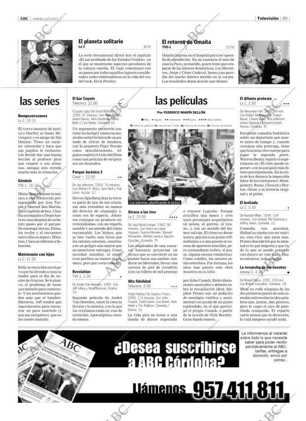 ABC CORDOBA 16-05-2003 página 89