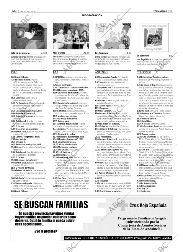 ABC CORDOBA 16-05-2003 página 91