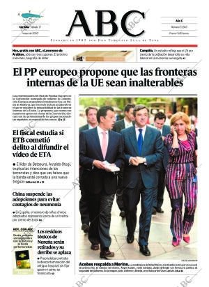 ABC CORDOBA 17-05-2003 página 1