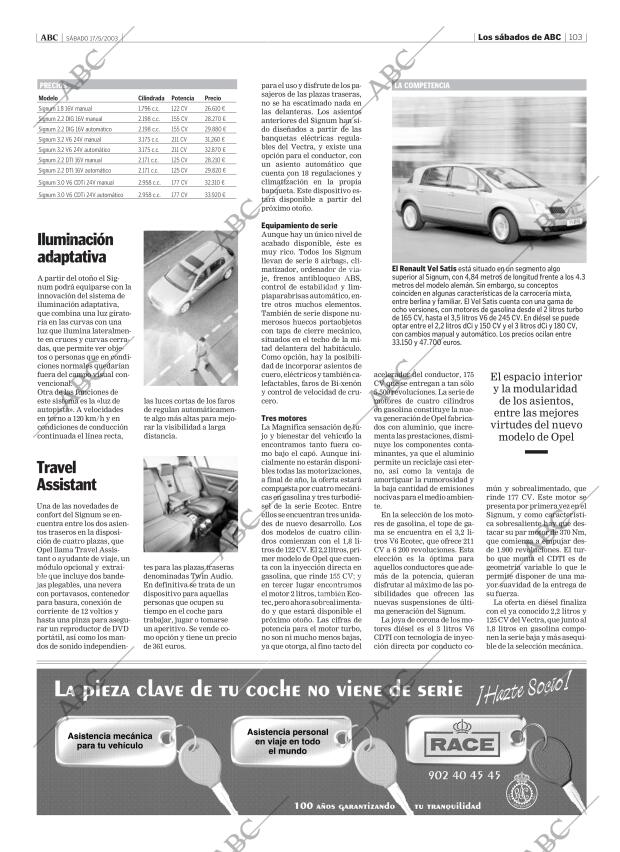ABC CORDOBA 17-05-2003 página 103