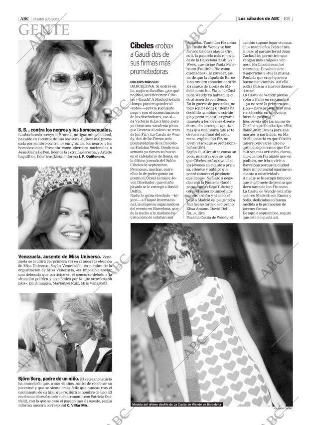 ABC CORDOBA 17-05-2003 página 105