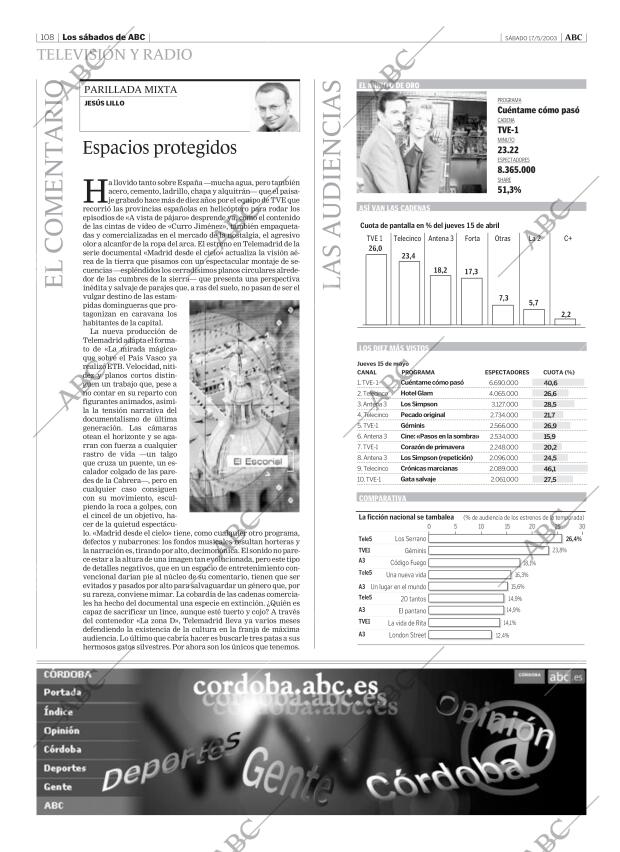 ABC CORDOBA 17-05-2003 página 108