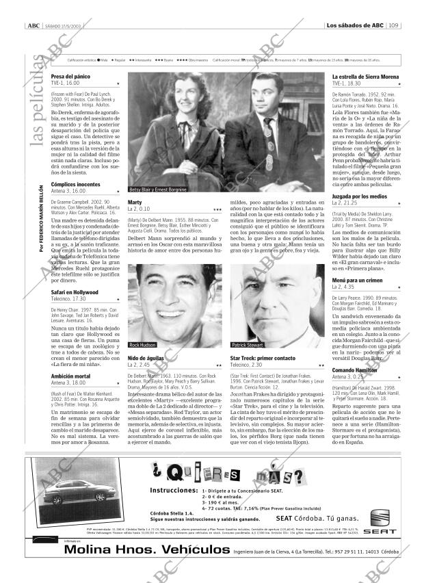 ABC CORDOBA 17-05-2003 página 109