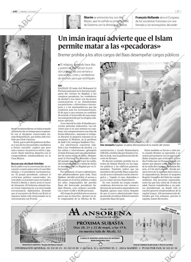 ABC CORDOBA 17-05-2003 página 27