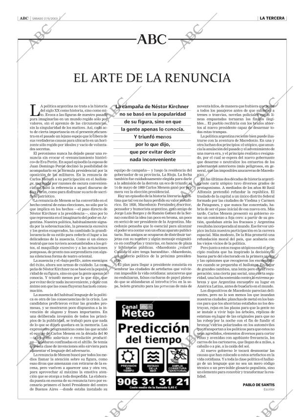 ABC CORDOBA 17-05-2003 página 3