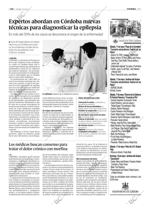 ABC CORDOBA 17-05-2003 página 43