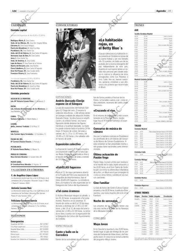 ABC CORDOBA 17-05-2003 página 49