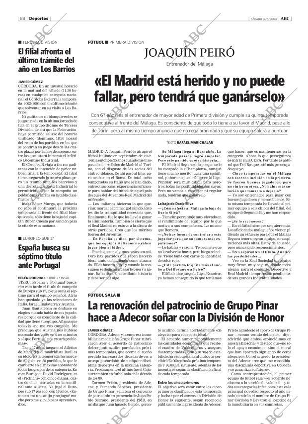ABC CORDOBA 17-05-2003 página 88
