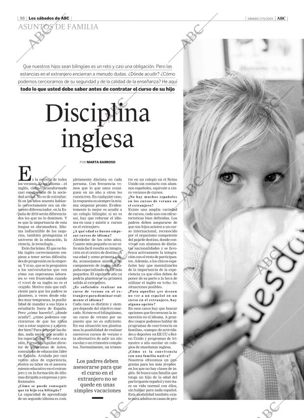 ABC CORDOBA 17-05-2003 página 98