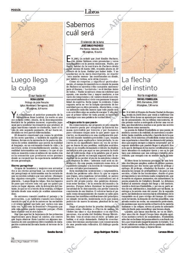 CULTURAL MADRID 17-05-2003 página 16