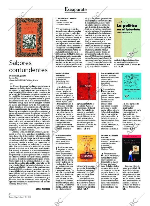 CULTURAL MADRID 17-05-2003 página 22