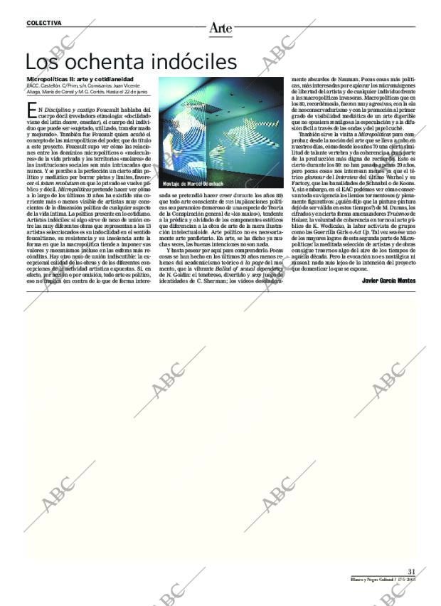 CULTURAL MADRID 17-05-2003 página 31