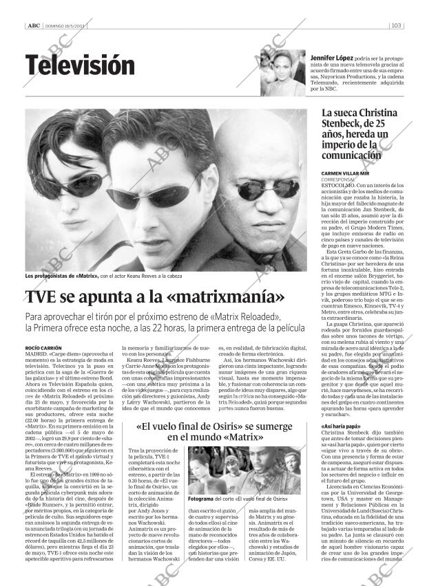 ABC CORDOBA 18-05-2003 página 103