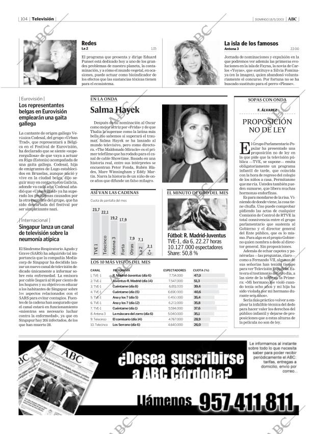 ABC CORDOBA 18-05-2003 página 104
