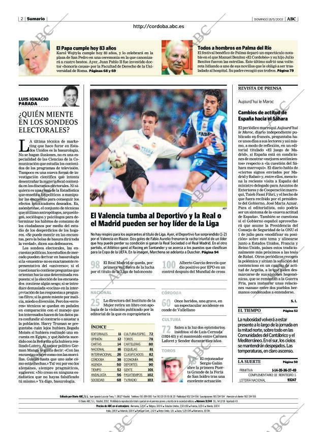 ABC CORDOBA 18-05-2003 página 2
