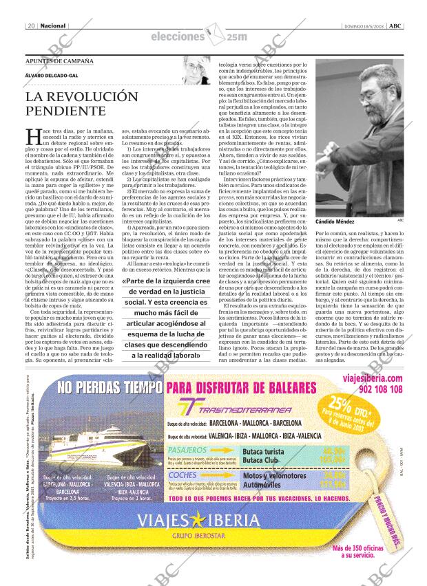 ABC CORDOBA 18-05-2003 página 20