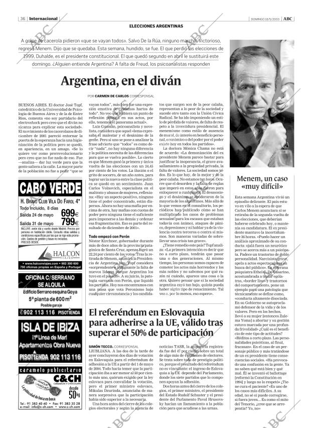 ABC CORDOBA 18-05-2003 página 36