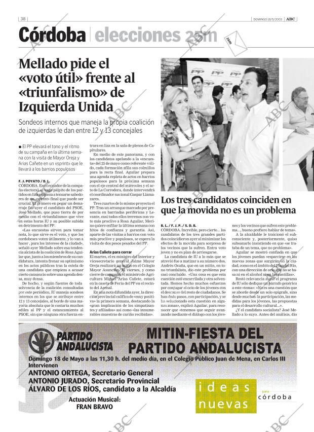 ABC CORDOBA 18-05-2003 página 38