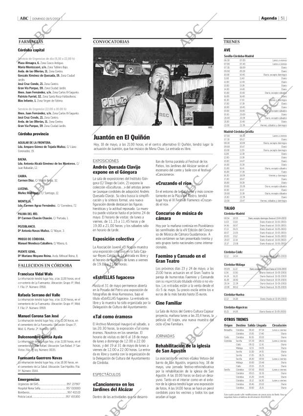 ABC CORDOBA 18-05-2003 página 51
