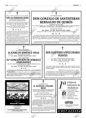 ABC CORDOBA 18-05-2003 página 81