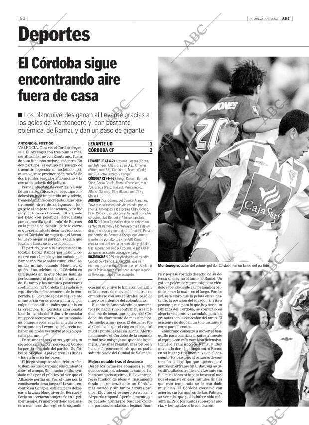 ABC CORDOBA 18-05-2003 página 90