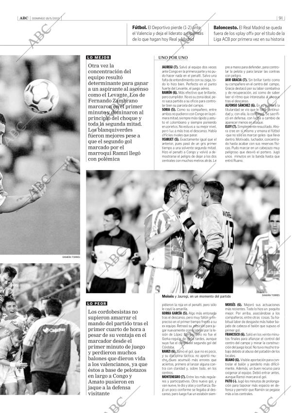ABC CORDOBA 18-05-2003 página 91