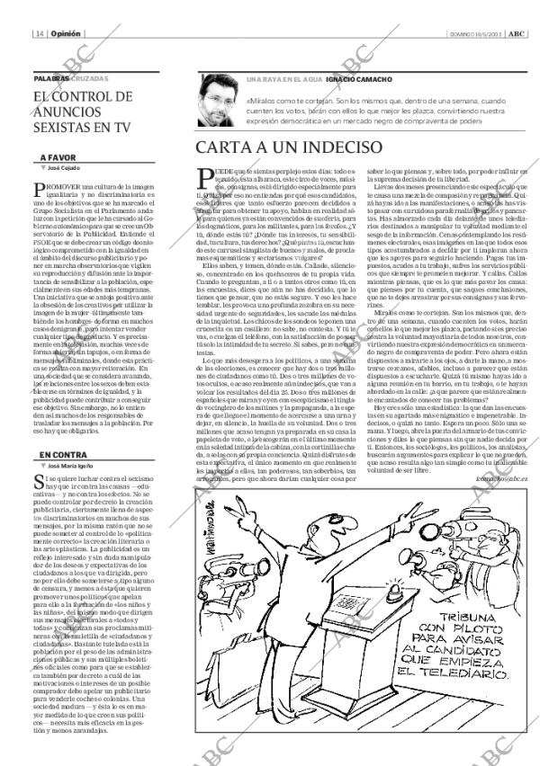 ABC SEVILLA 18-05-2003 página 14
