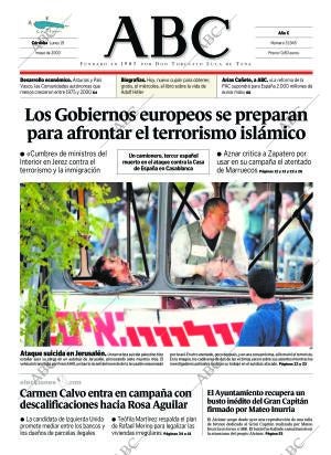 ABC CORDOBA 19-05-2003 página 1