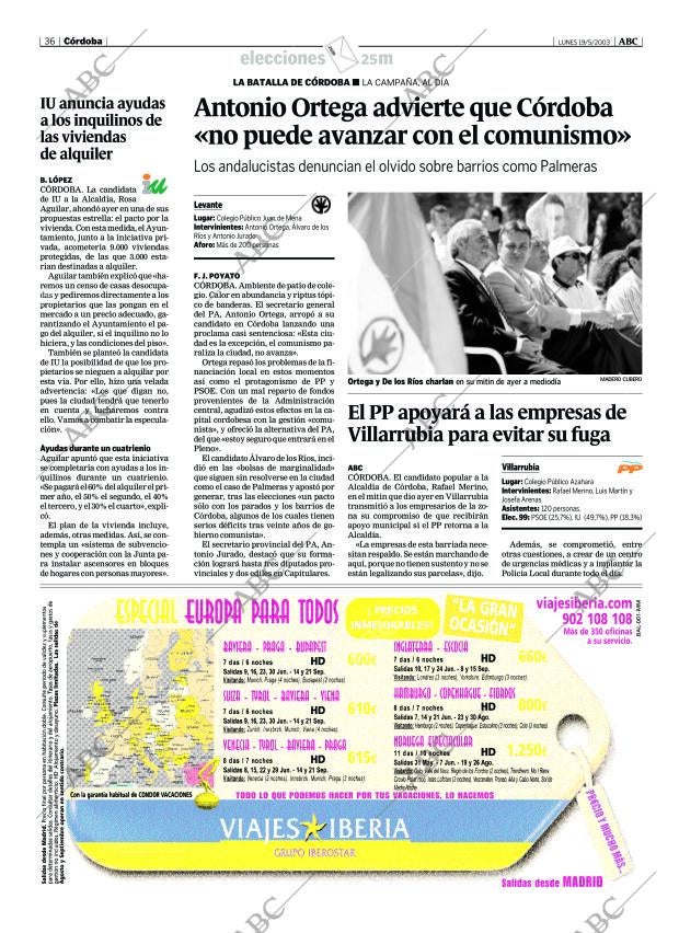 ABC CORDOBA 19-05-2003 página 36