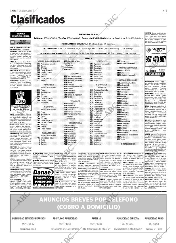 ABC CORDOBA 19-05-2003 página 61